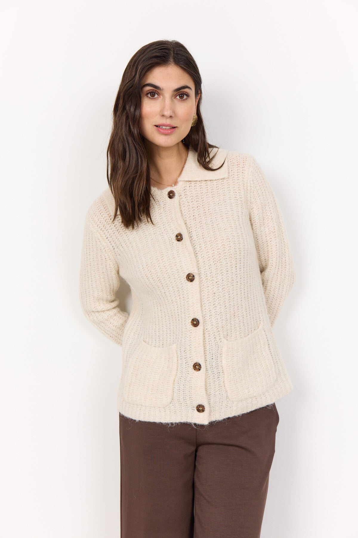 SC-TORINO 12 Cardigan Cream