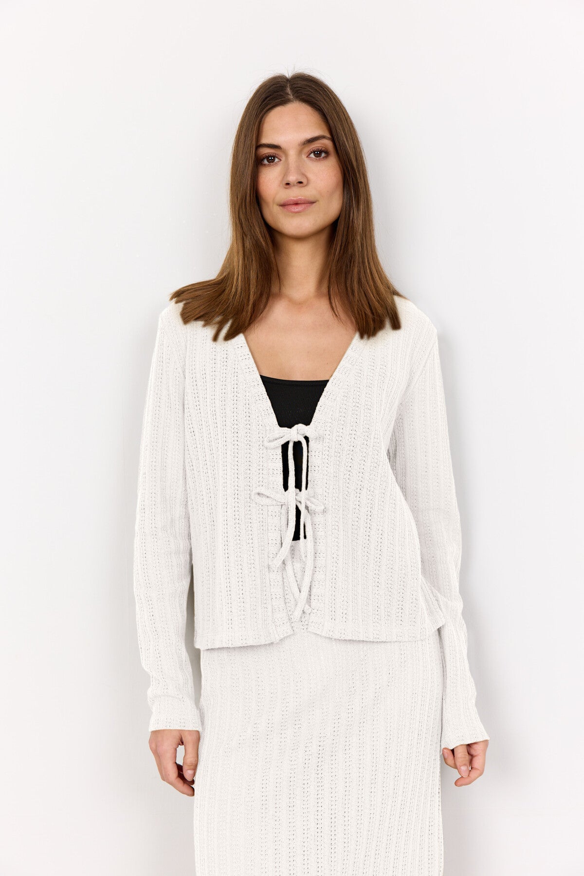 SC-SHONAS 3 Cardigan Off white
