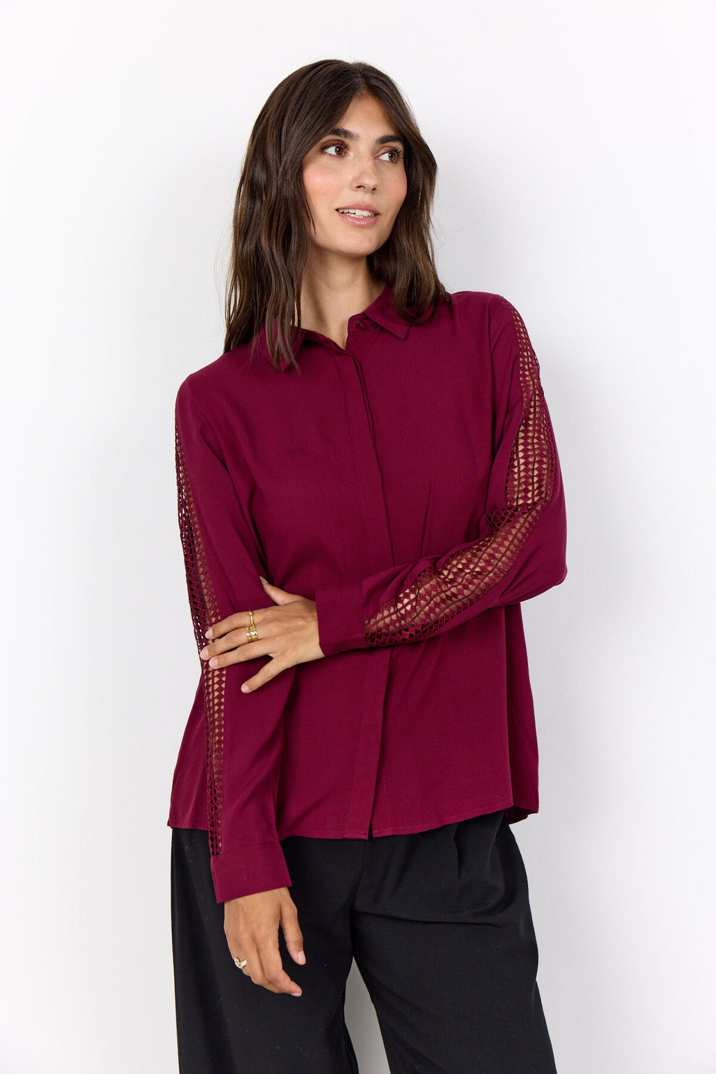 SC-RADIA 223 Skjorta Bordeaux