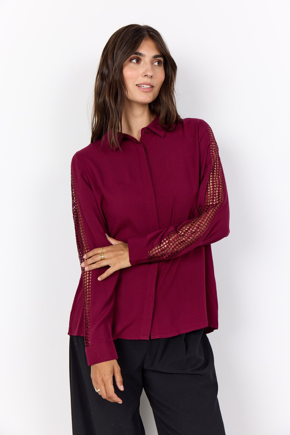 SC-RADIA 223 Skjorta Bordeaux